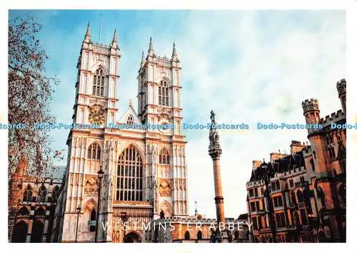 D161837 Westminster Abbey. Daraotsu. London A. Z. Postkarte