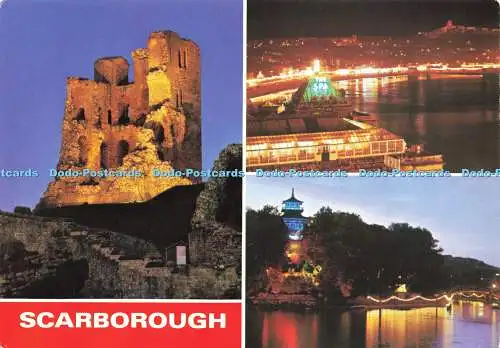 D161841 Scarborough. Das Schloss. E. T. W. Dennis. Multi View