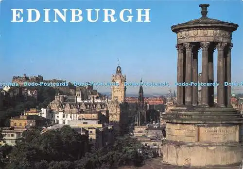 D160561 Edinburgh. Blick vom Calton Hill und Stewart Memorial. E. T. W. Dennis.