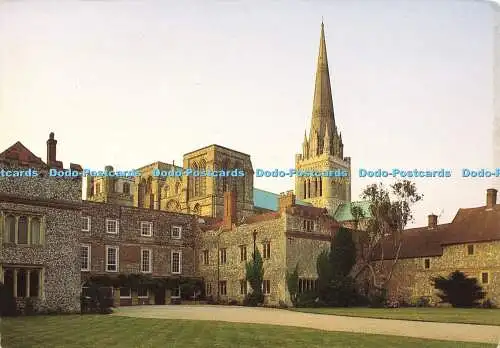 D161868 Chichester. Die Kathedrale und der Bischofspalast. Fincom