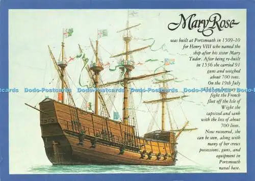 D161872 Mary Rose. Sovereign Printing Group