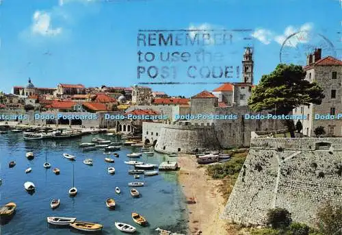 D161874 Dubrovnik. Der alte Hafen. Turistkomerc