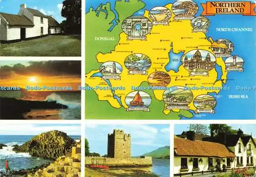 D160581 Nordirland. John Hinde. Multi View