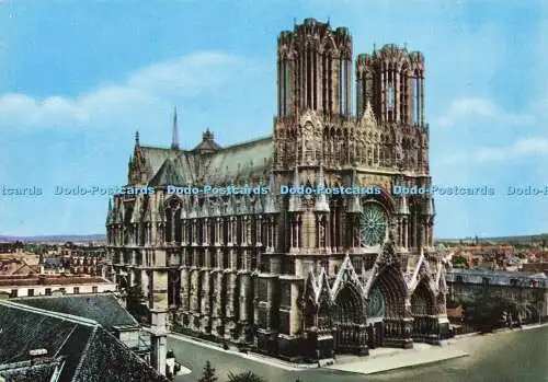 D165202 Reims. Marne. La Cathedrale. Kollektion Reims. Adia