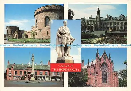 D161906 Carlisle. Die Grenzstadt. Rathaus. E. T. W. Dennis. Multi View