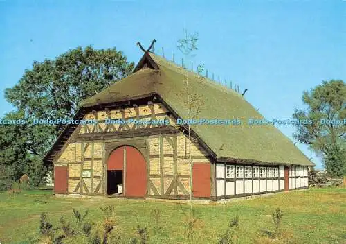 D159279 Klockenhagen. Kr. Ribnitz Damgarten. Freilichtmuseum. Bauernhaus aus Str