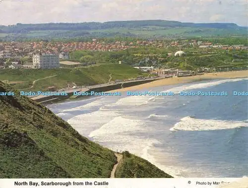 D159281 North Bay. Scarborough vom Schloss. Jennings Drucker