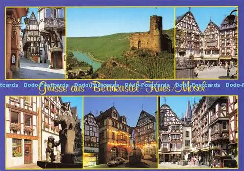 D165246 Grusse aus Bernkastel Kues. Mosel. Rahmel. Multi View