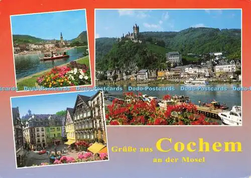 D164079 Grusse aus Cochem an der Mosel. Herst. u. Verlag Schoning. Gebr. Schmidt