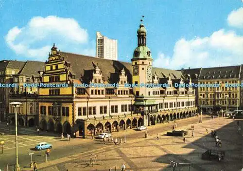 D164082 Messestadt Leipzig. Altes Rathaus. Bild und Heimat. Reichenbach. Vogtl.