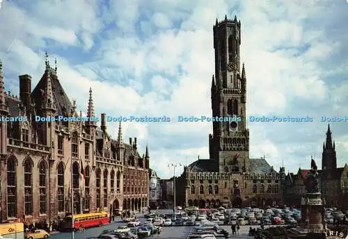 D165251 Brügge. Grand Place. Ern. Nels Thill. Mexichrom