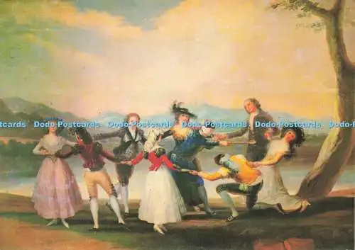 D165252 Escuela Espanola. La Gallina Ciega. Goya. Francisco De. Derechos Reserva