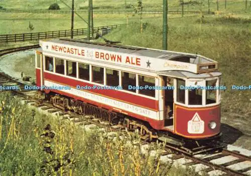 D161958 Beamish. Gateshead No. 10. Elektrischer Straßenbahnwagen. Colin Richardson Drucker