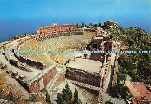 D165282 Taormina. Griechisches Theater. Sicilia Folklore