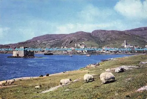 D164113 Isle of Barra. Castlebay und Kisimul Castle. J. Arthur Dixon