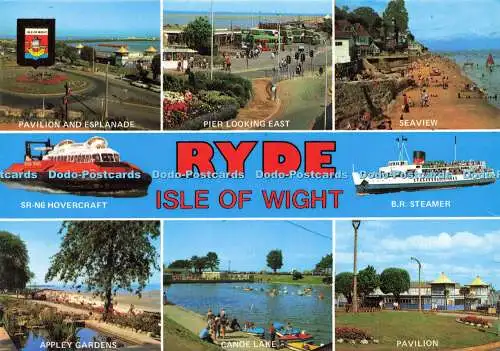 D160674 Ryde. Isle of Wight. Meerblick. W. J. Nacht. Multi View