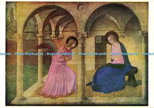 D165320 Florenz. San Marco. Die Verkündigung. Fra Angelico. The Medici Society