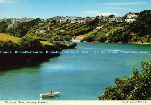 D162032 Cornwall. Der Gannel River. Newquay. John Hinde. D. Edel