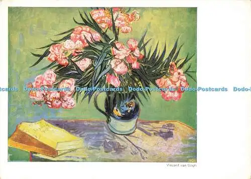 D165357 Lauriers Rosen. Vincent Van Gogh. Franz Hanfstaengl