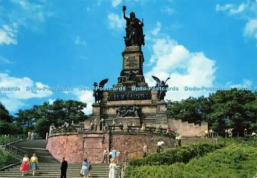 D165412 Rhein. Niederwalddenkmal. Wilhelm Schäfer. Krüger