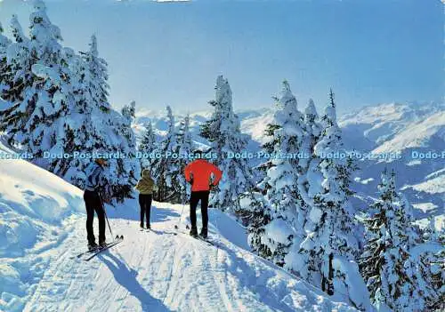 D165438 Wintermotiv aus Osterreich. Am Nachsollberg bei Westendorf. Monopol. Sch