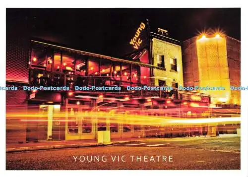 D165454 Young Vic Theatre. Daraotsu. London A. Z. Postkarte