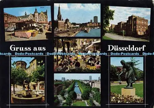 D165461 Gruss aus Düsseldorf. Stürme. Multi View