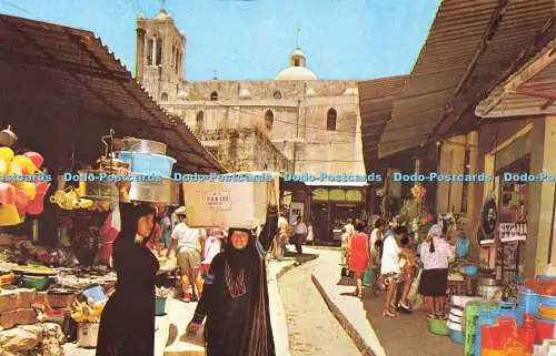 D165544 Nazareth. Marktszene. Heilige Ansichten