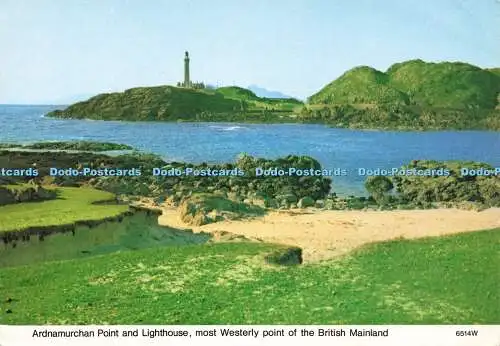 D160963 Ardnamurchan Point und Leuchtturm. Westlichster Punkt der britischen Ma
