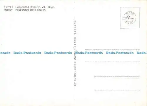 D162282 Norwegen. Stabkirche Hopperstad. Knut Aune