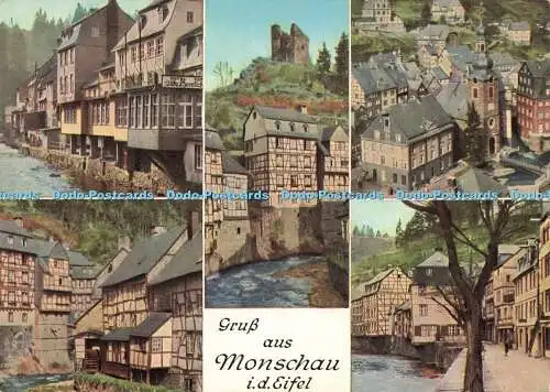 D160985 Gruss aus Monschau i.d Eifel. Suhwold. Multi View