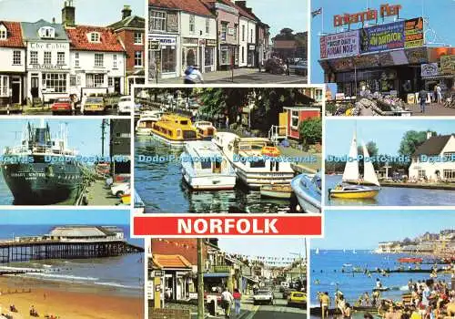 D162285 Norfolk. Cromer. E. T. W. Dennis. Multi View
