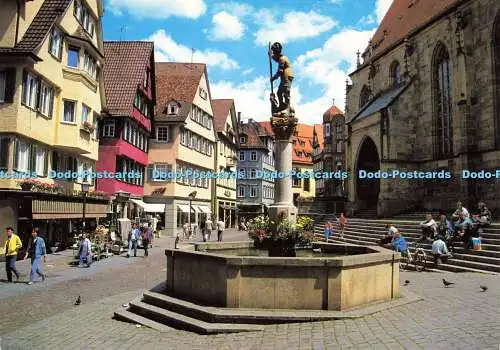 D165608 Universitätsstadt Tübingen. Partie Beim Holzmarkt. D. Grimmer. W. G. Des