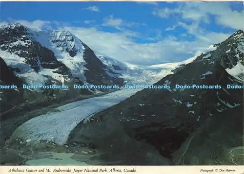 D162307 Kanada. Athabasca-Gletscher und Mt. Andromeda. Jasper Nationalpark. Byron