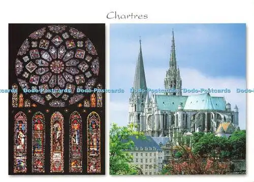 D162321 Chartres. La Cathedrale. M. G. Editions. M. Gauthier. Multi View