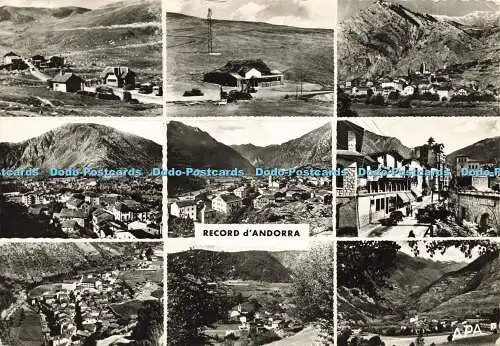 D165665 Record d Andorra. En Parcourant l Andorre. Apa. RP. Multi View