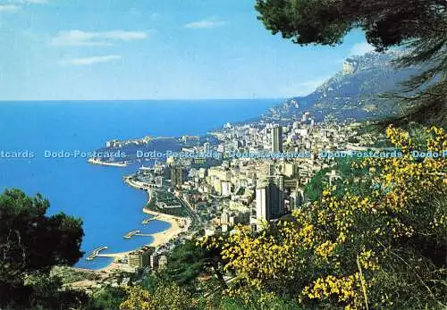 D162352 Monte Carlo. Panorama. Sopico. Grafiche Biondetti Verona