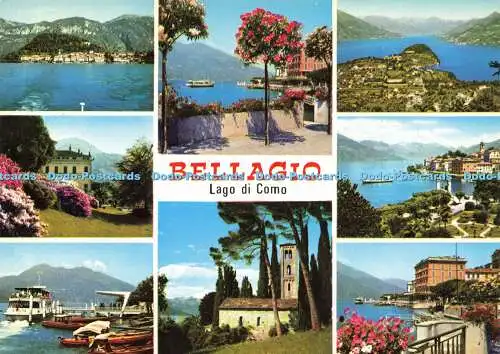 D165716 Bellagio. Lago di Como. Brunner. Multi View