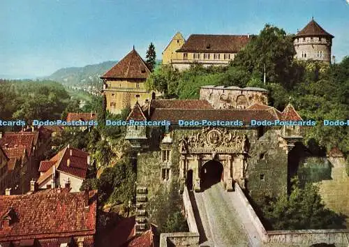 D164566 Universitätsstadt Tübingen. Schloss Hohentubingen. Gebr. Metz