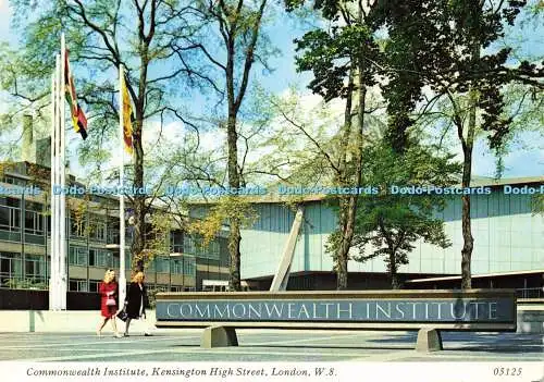 D162453 London. Commonwealth Institute. Kensington High Street. Charles Skilton