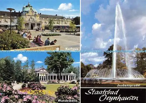 D166707 Staatsbad Oeynhausen. Kurhaus. Hans Wagner. Multi View