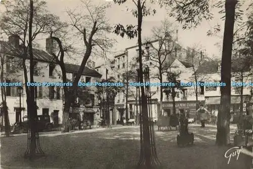 D164627 Paris et Ses Merveilles. Le Vieux Montmartre. La Place du Tertre. Andre