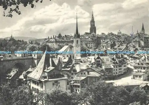 D164671 Bern. Blick auf die Altstadt vom Aargauer Stalden. Illustra Verlag. Hans