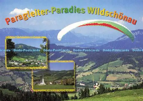 D165832 Paragleiter Paradies Wildschönau. Sandbichler. Multi View