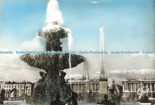 D164681 Paris et Ses Merveilles. La Place de la Concorde. Kerl. Andre Leconte. 19