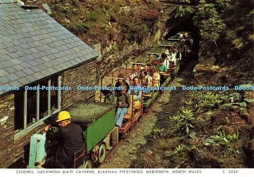 D166762 Nordwales. Ceudwell Llechwedd Schieferhöhlen. Blaenau Ffestiniog Merione