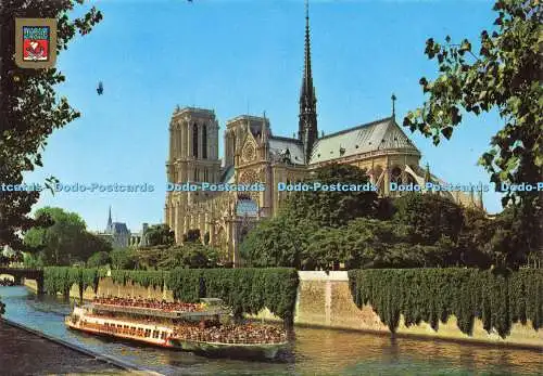 D166771 Paris. Frankreich. Die Kathedrale Unserer Lieben Frau. Fisa. Nr. 26. Postales Escudo