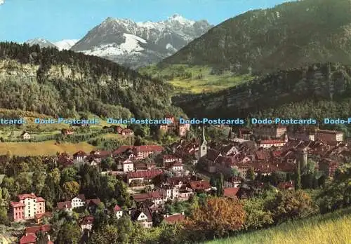 D164703 Feldkirch. Mit Gurtisspitze. Vorarlberg. Österreich. Risch Lau