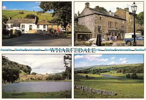 D162550 Wharfedale. Kilnsey. Die Yorkshire Dales Kollektion. Robin Dengate. Mühle