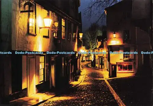 D162562 Norwich. Elm Hill. Bei Nacht. Jarrold